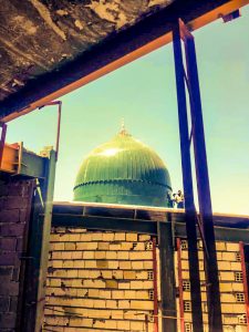 ساخت گنبد سبز